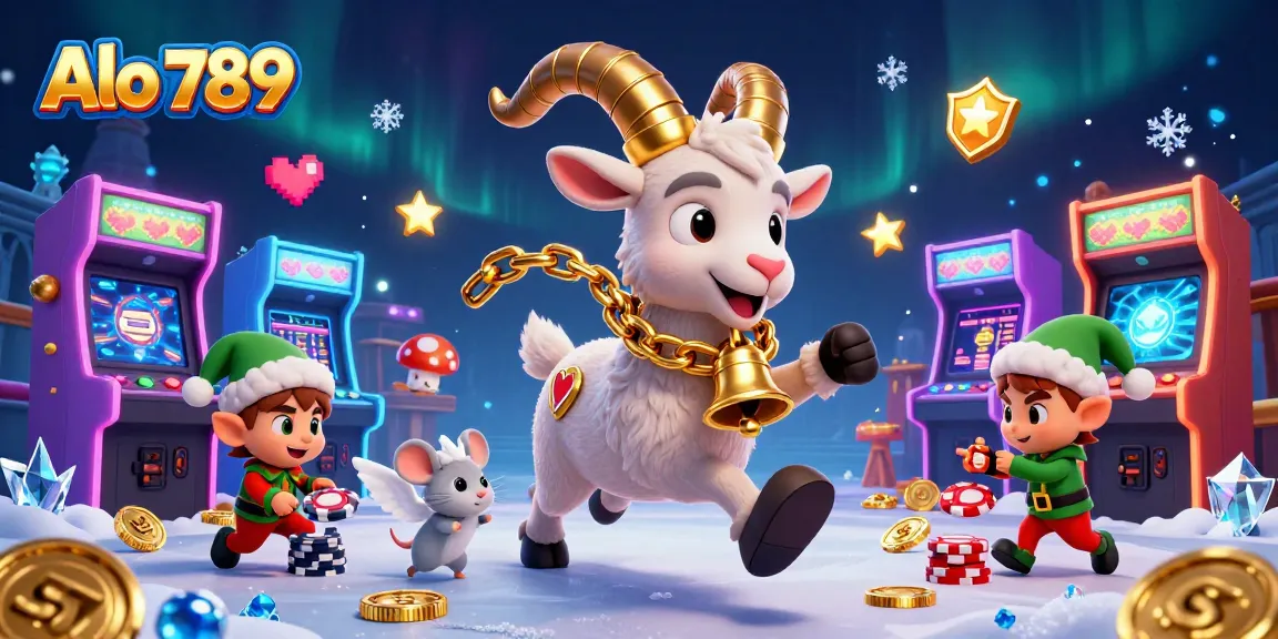 Alo 789 showcases animated fun in a lively casino setting with gremlins stealing chips and characters in action