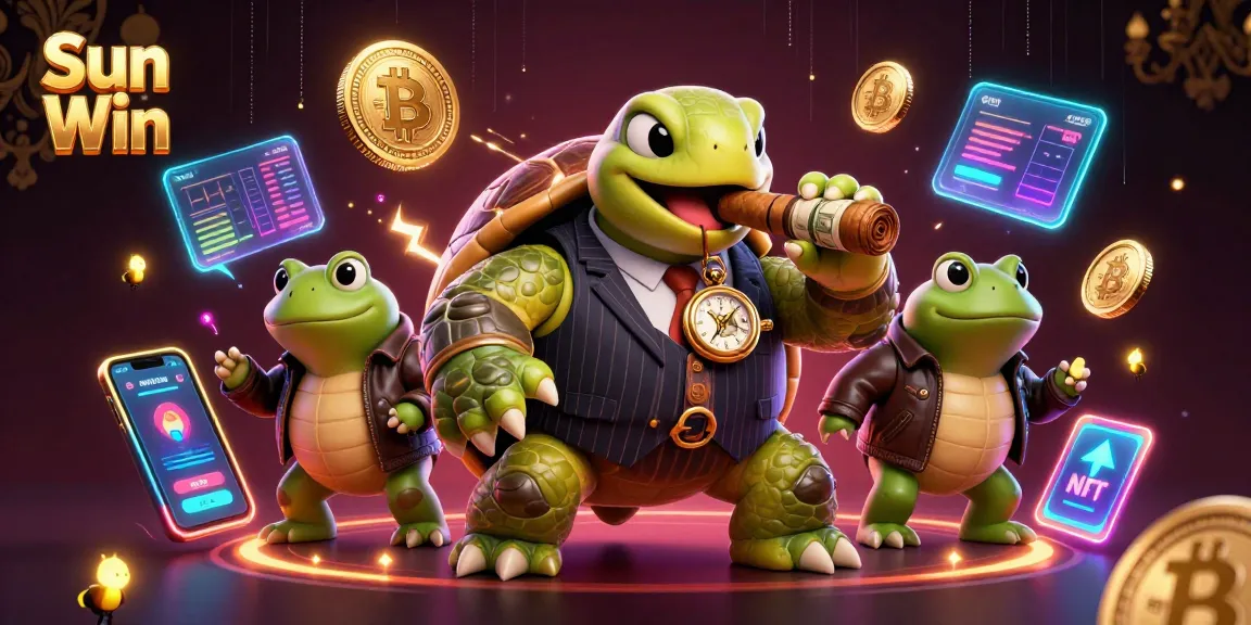 Engage with Sun Win for top online casino action, as turtles and frogs light up the game!