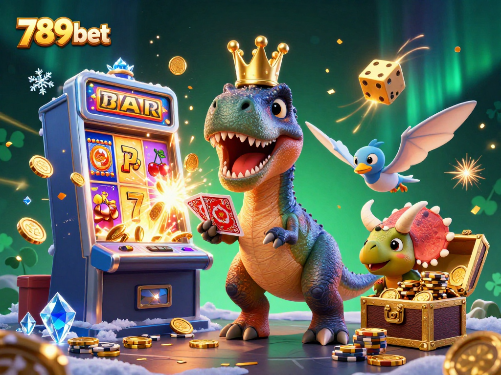 Experience thrilling action at 789bet as characters enjoy slots with vibrant jackpots and games.