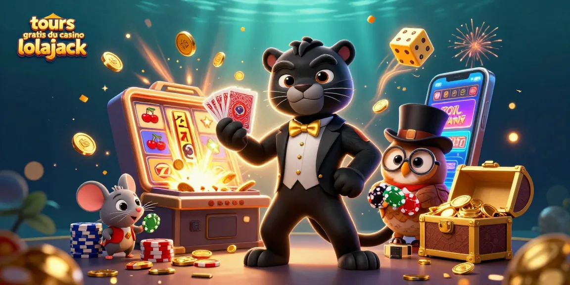 Experience the thrilling tours gratuits du casino lolajack with stunning slot machines and characters