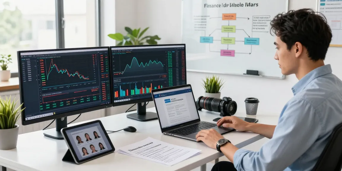Scene illustrating ways to recover lost crypto assets with financial advisor at a modern desk, charts, and recovery strategies.
