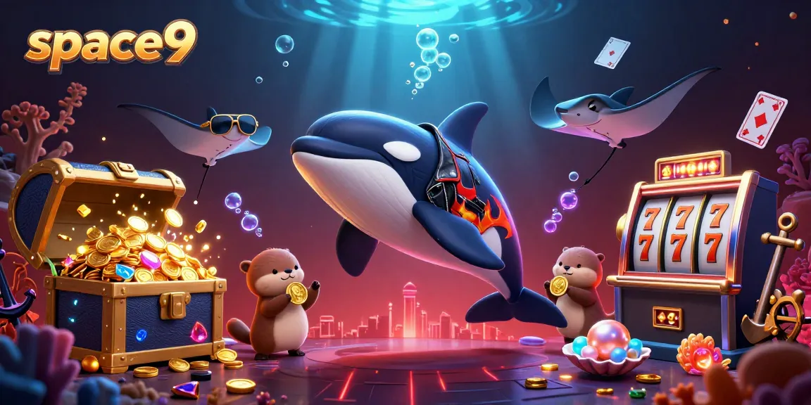 Space9 offers an engaging online gaming experience with dynamic characters and vibrant casino elements.