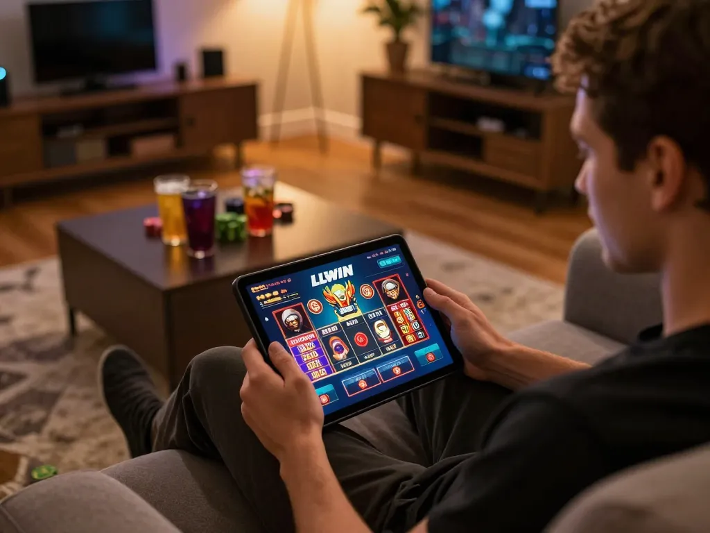 Engaging in online casino gaming at home with LLWIN app