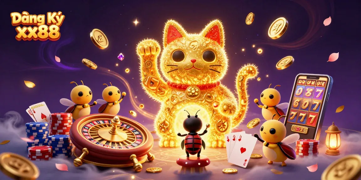 Engage with Đăng Ký xx88 to unlock casino adventures in an enchanting 3D scene.