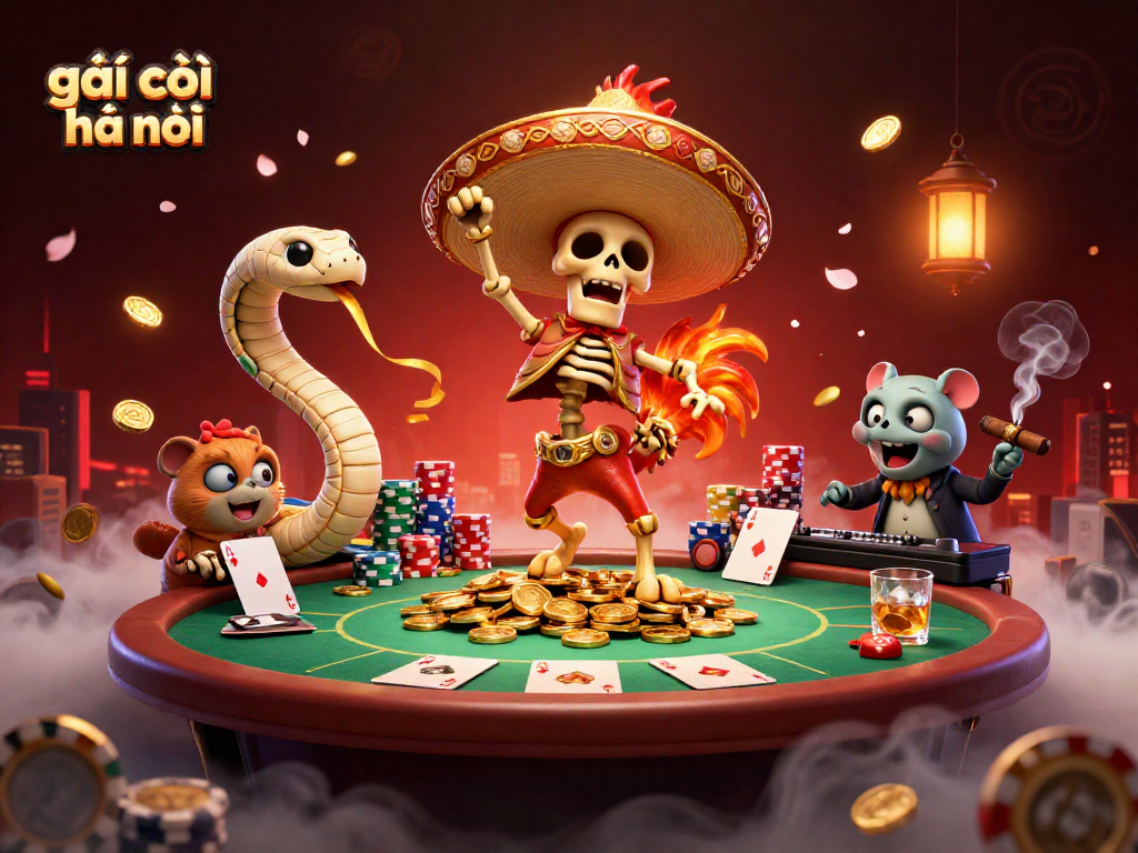 Engage with gái gọi hà nội while enjoying a vibrant casino scene featuring dynamic characters.