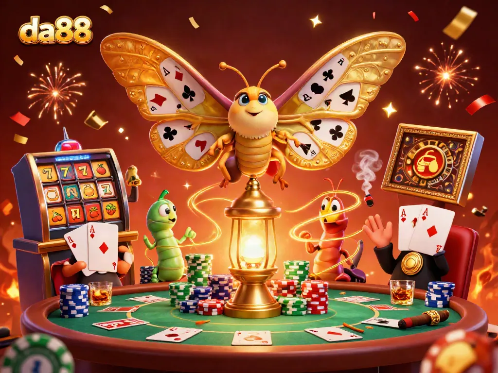 Experience thrilling gameplay at da88 featuring a vibrant casino scene with colorful elements.