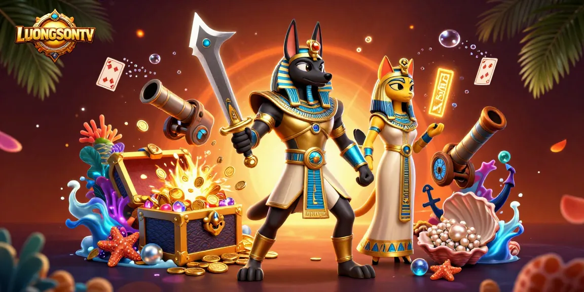 Experience thrilling gameplay with LUONGSONTV’s vibrant action and stunning visuals in an engaging casino scene.