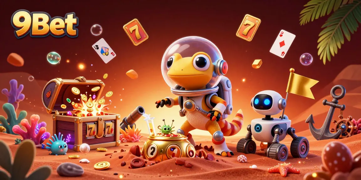 Discover a thrilling 9Bet experience with vibrant slots and dynamic gaming elements.