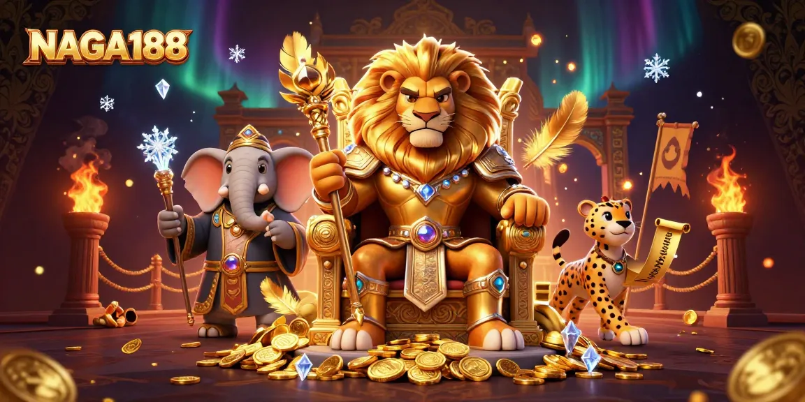 NAGA188 menghidupkan pengalaman kasino dengan raja singa, penasihat gajah, dan pembawa pesan cheetah dalam aksi.