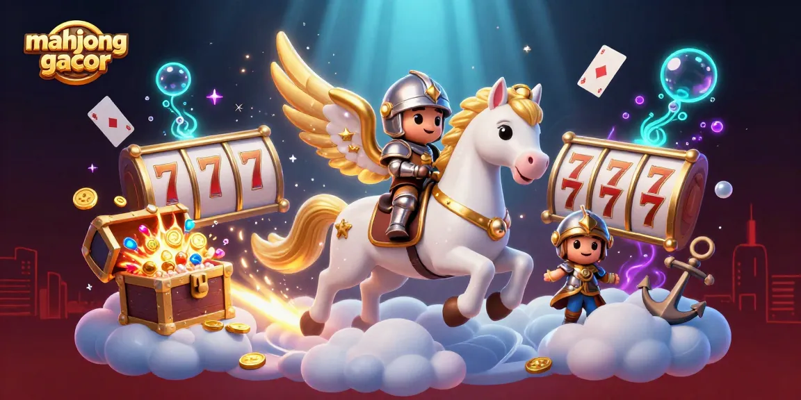 Experience the thrilling excitement of mahjong gacor gameplay with vibrant casino elements and characters.