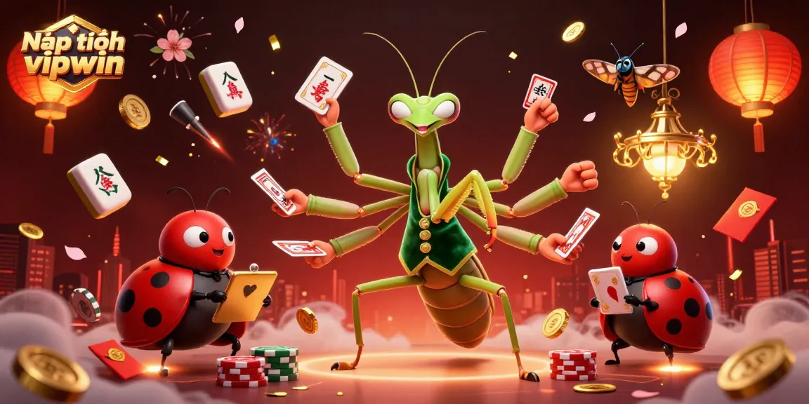 Nạp tiền vipwin with vibrant 3D casino action featuring characters in a dynamic gambling scene.