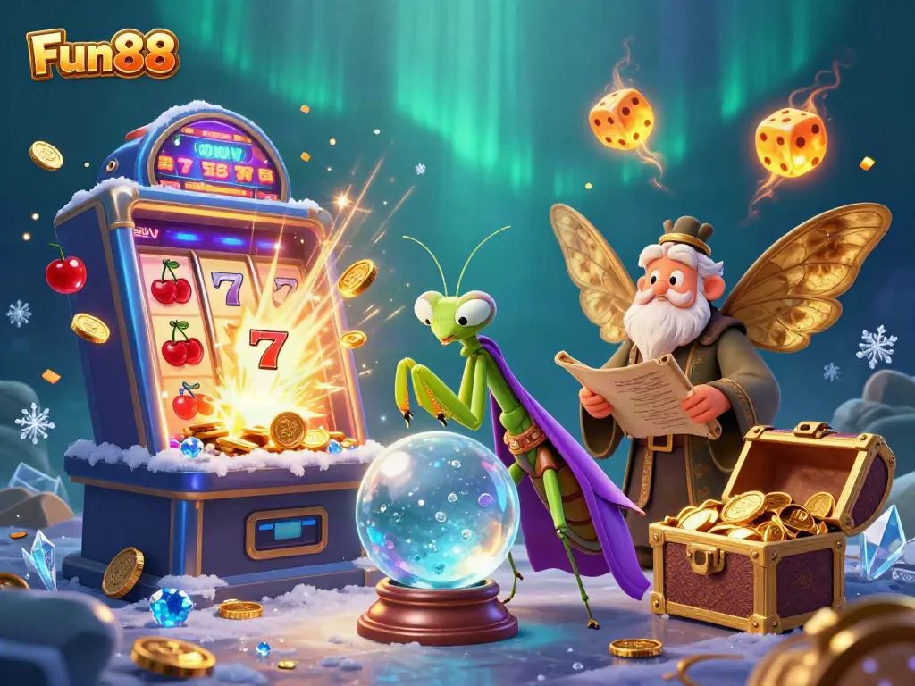 Experience Fun88 with a magical casino adventure featuring vibrant 3D characters and games.