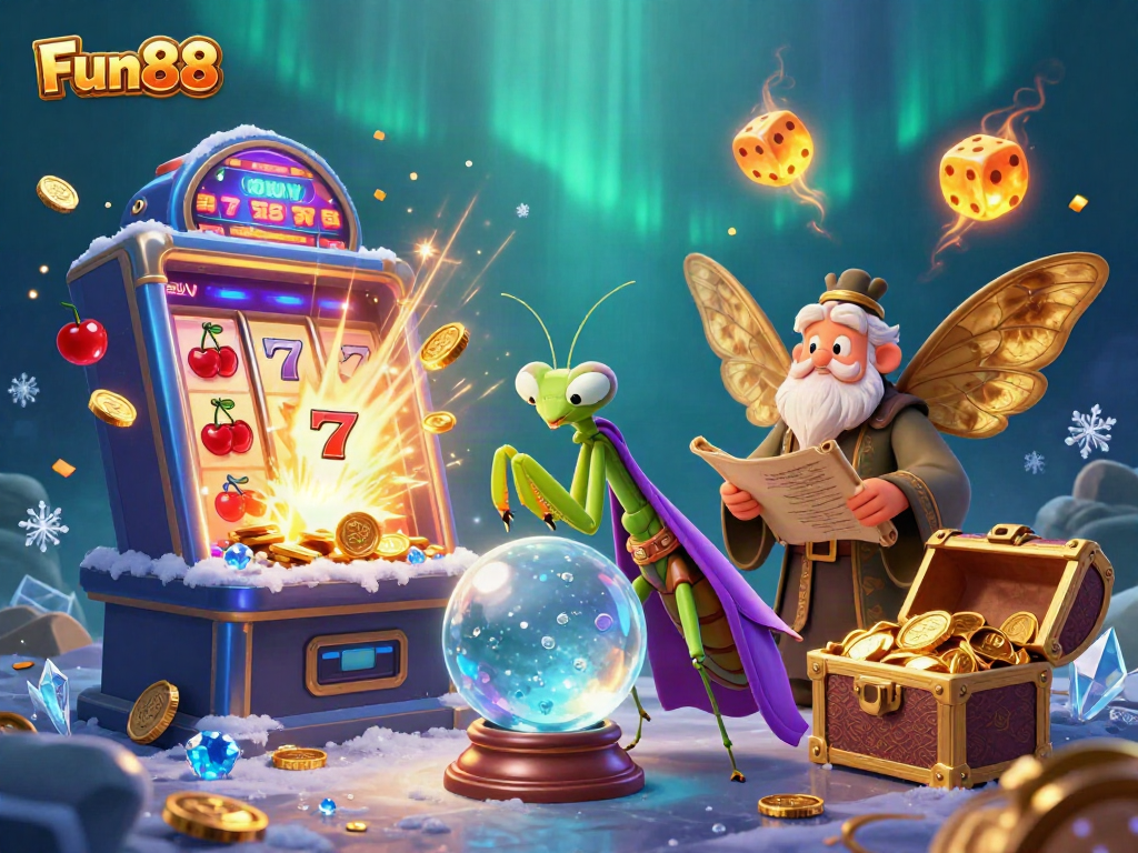 Experience Fun88 with a magical casino adventure featuring vibrant 3D characters and games.