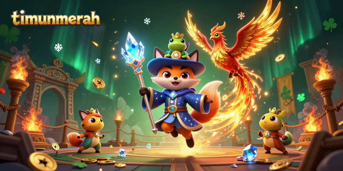 Permainan timunmerah menjadi lebih menarik dengan wizard fox sihir dan phoenix menggemparkan suasana.
