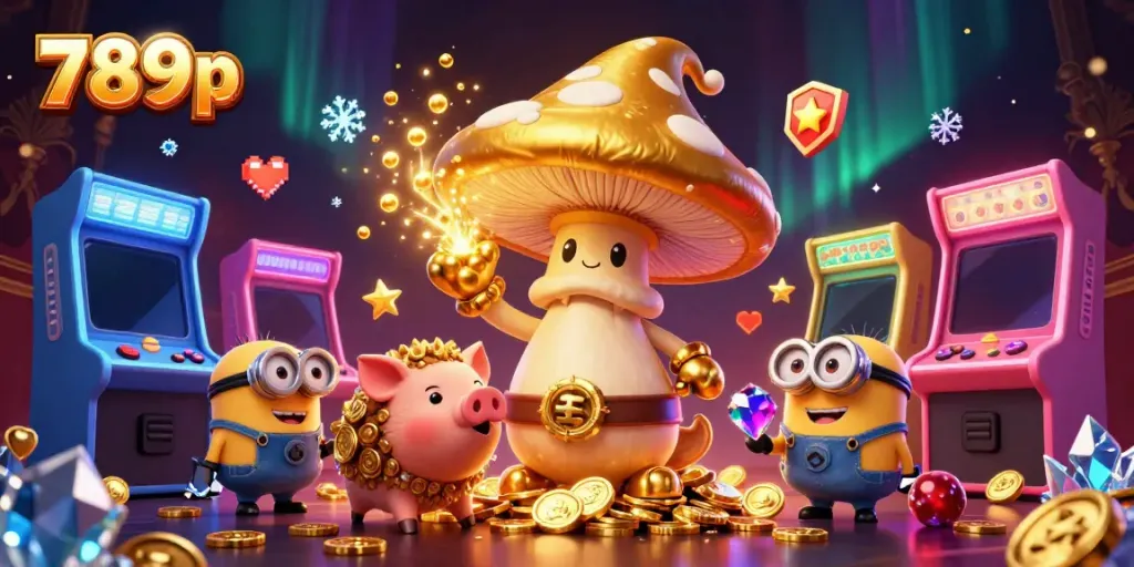 Engage with the 789p magical casino world filled with golden treasures and vibrant gaming elements.