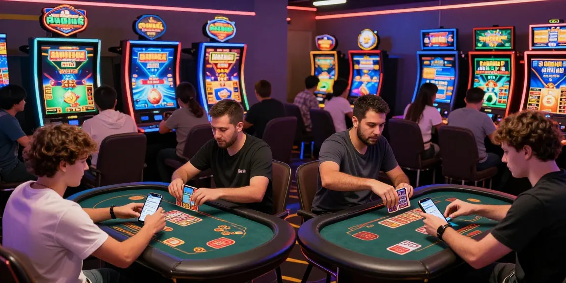 Players enjoying various games at 68gamebai in a vibrant online gaming atmosphere