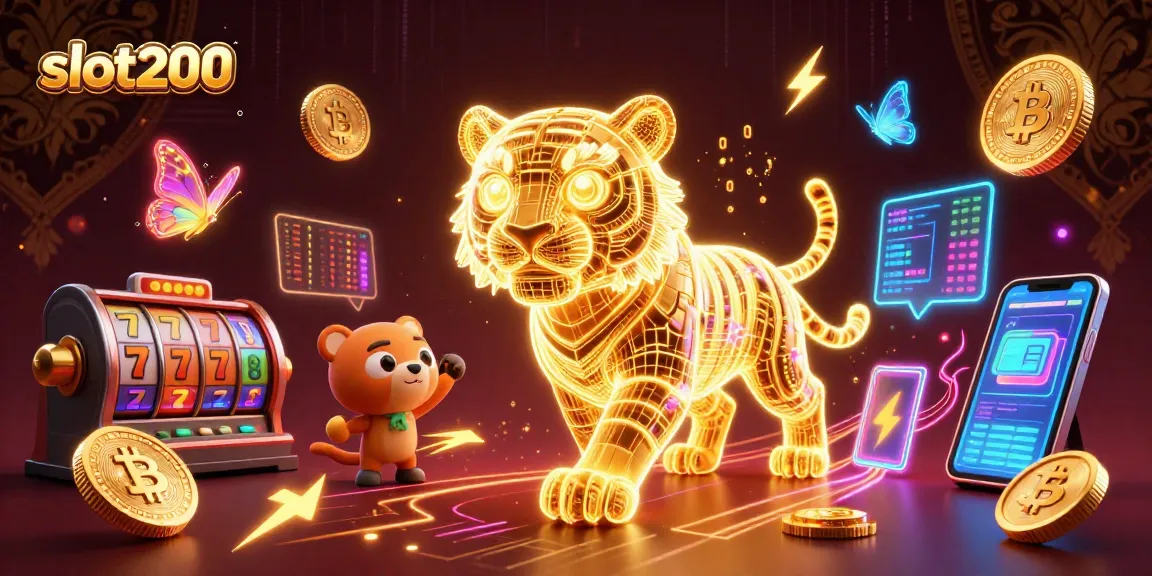 Slot200 menawarkan pengalaman permainan slot digital dengan simbol yang menarik dan peluang menang tinggi.